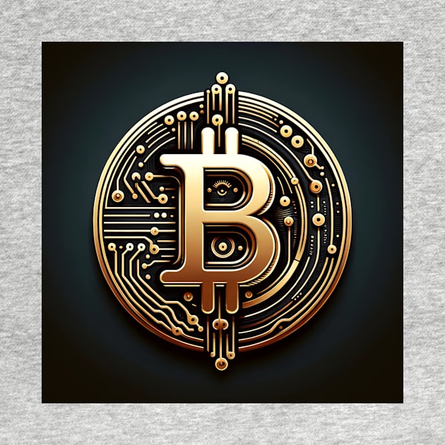 Circuit of Wealth: The Bitcoin Nexus by heartyARTworks